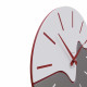 Orologio da parete rotondo in legno dal design moderno
