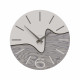 Orologio da parete rotondo in legno dal design moderno