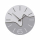 Orologio da parete rotondo in legno dal design moderno