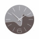 Orologio da parete rotondo in legno dal design moderno