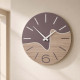 Orologio da parete rotondo in legno dal design moderno