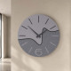 Orologio da parete rotondo in legno dal design moderno