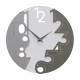 Orologio da parete rotondo in legno dal design moderno