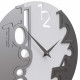 Orologio da parete rotondo in legno dal design moderno