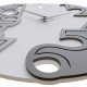 Orologio da parete rotondo in legno dal design moderno