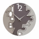 Orologio da parete rotondo in legno dal design moderno