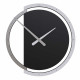 Orologio da parete rotondo in legno dallo stile moderno ed elegante