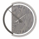 Orologio da parete rotondo in legno dallo stile moderno ed elegante