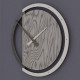 Orologio da parete rotondo in legno dallo stile moderno ed elegante