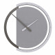 Orologio da parete rotondo in legno dallo stile moderno ed elegante