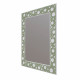 Specchio da parete con cornice in legno dal design moderno