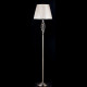 Lampada da Terra in stile classico in metallo con paralume in tessuto