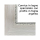Quadro astratto moderno con paesaggio dipinto a mano su tela "Volo" 130x70