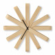 Orologio da parete moderno in legno Ribbonwood