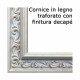 Capezzale moderno con sacra famiglia dal design moderno "Cuore" 110x65