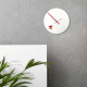 Orologio da parete rotondo in metallo dal design moderno e minimal