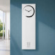 Orologio da parete verticale con calendario e lavagna magnetica "S-ENSO"