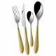 Posate da tavola in acciaio set 24pz linea "Zebra"