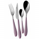 Posate da tavola in acciaio set 24pz linea "Zebra"