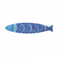 Piatto in porcellana a forma di pesce