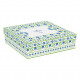 Set 6 tazzine con piattini in porcellana dal design moderno ed elegante
