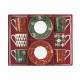 Set 6 tazzine da caffe con piattino in porcellana