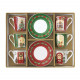 Set 6 tazzine da caffe con piattino in porcellana