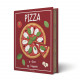 Tagliere pizza in legno con tagliapizza