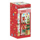 Teiera da 500ml con 2 tazze con decoro natalizio