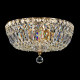 Lampadario in cristallo con taglio diamante in stile classico