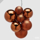10 palline a grappolo per albero di natale