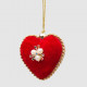 Abbobbo per albero di natale cuore d.6