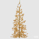 Addobbo per albero di natale pino con perline h.26