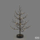 Alberello di natale faggio con 90 mini led