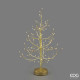 Alberello di natale faggio con 90 mini led