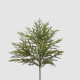 Pianta artificiale cespuglio cryptomeria