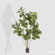 Pianta artificiale con ficus lyrata con vaso grande