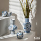 Vaso contenitore piccolo decorativo in porcellana dal design moderno
