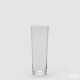 Vaso in vetro svasato alto