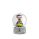 Palla di neve a luci led con Renna