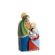 Presepe in ceramica decorata a mano la sacra famiglia media