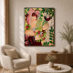 Quadro moderno in tela dipinta a mano "La Miranda" 80x100