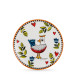 Set 6 piatti da dessert in porcellana dal design moderno