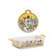 Set Sottopentola in ceramica smaltata con pirofila "Paese Mio"