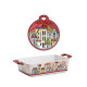 Set Sottopentola in ceramica smaltata con pirofila "Paese Mio"