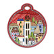 Sottopentola in ceramica smaltata "Paese Mio"