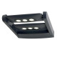 Applique a LED da esterno grande con struttura e diffusore in alluminio