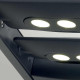 Applique a LED da esterno grande con struttura e diffusore in alluminio