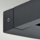 Applique a LED da esterno piccola con struttura e diffusore in alluminio