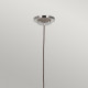 Lampada a sospensione con struttura paralume in acciaio dal design industrial